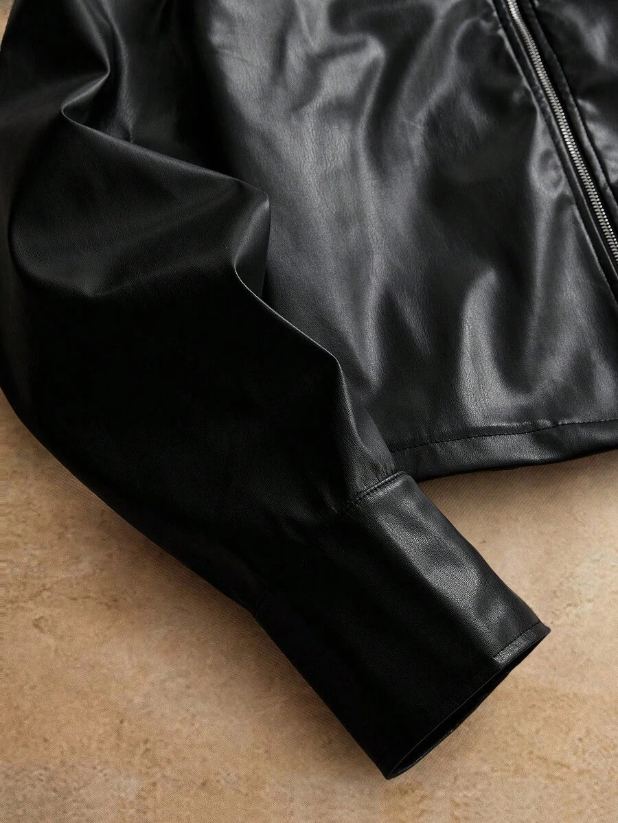 Men Woven Zip Up Jacket