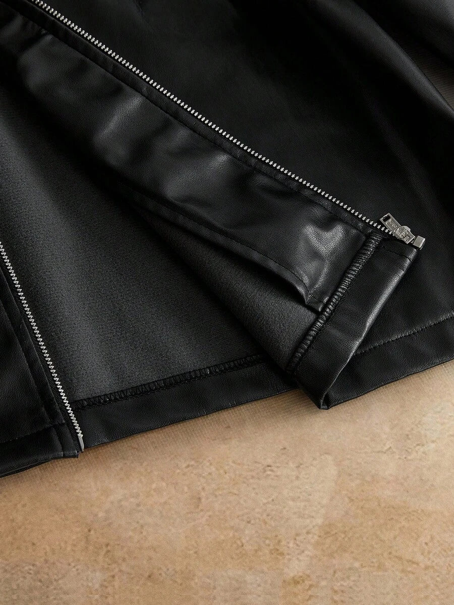 Men Woven Zip Up Jacket