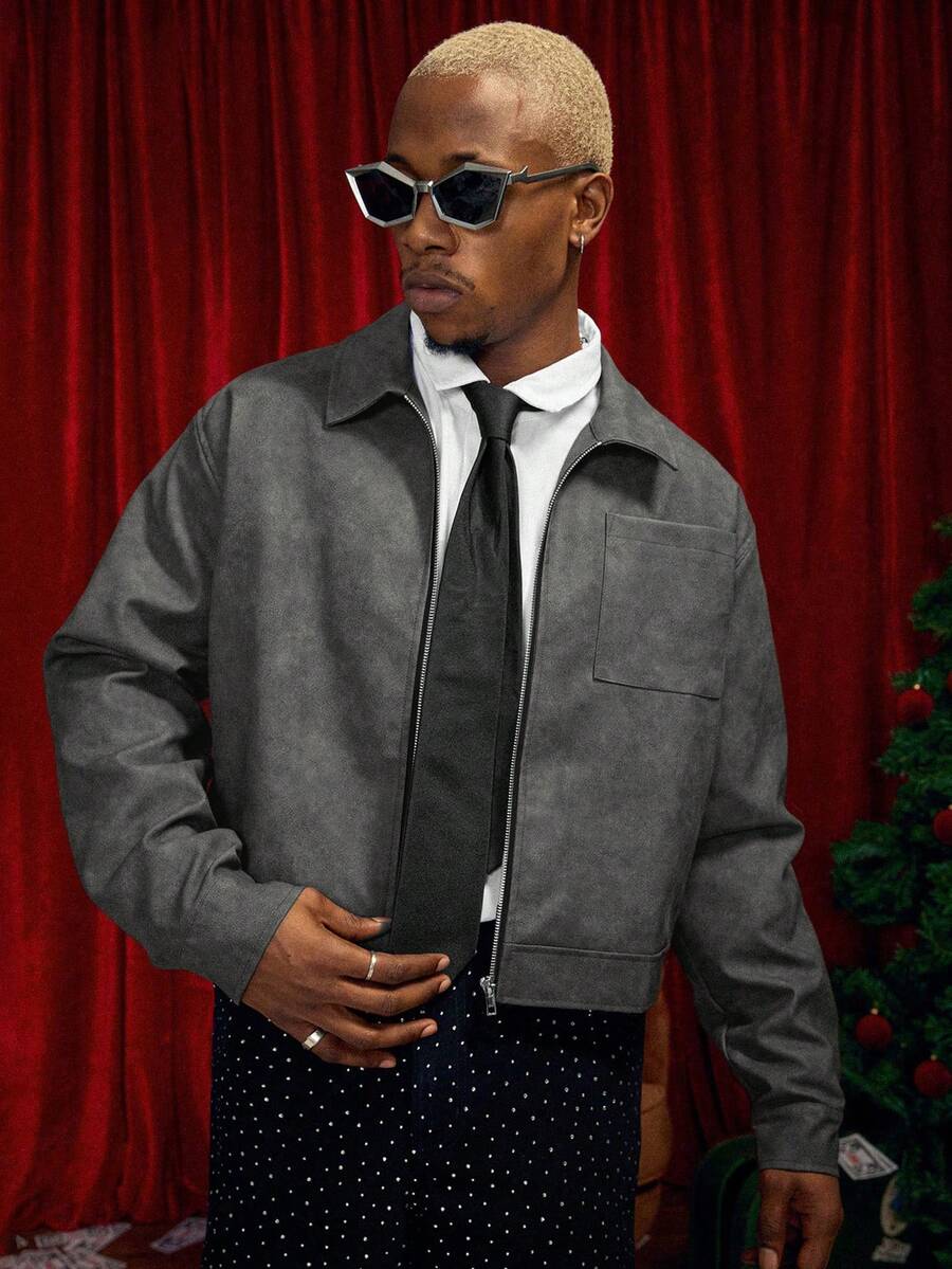 Men's Lapel Jacket