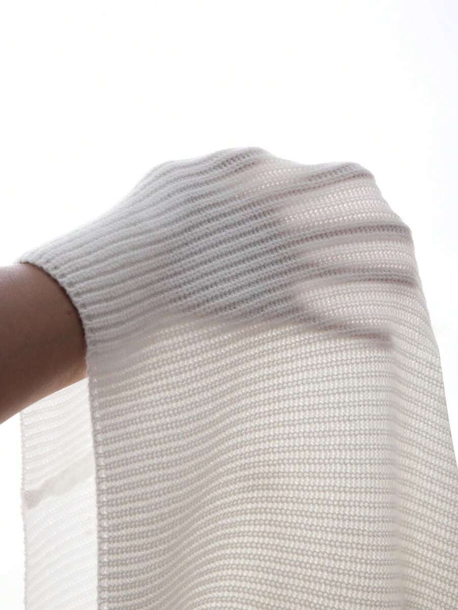Men's Embroidery Dropped Shoulder m Casual Sweater