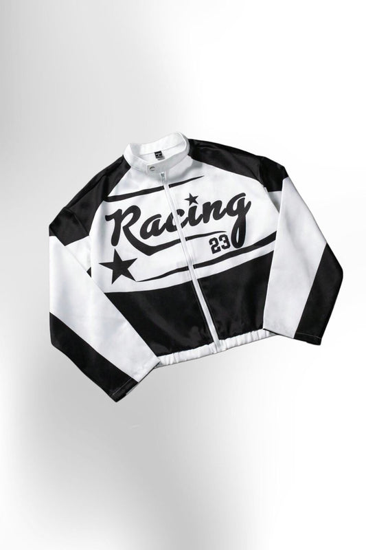 Men's Streetwear-Inspired Racing Jacket