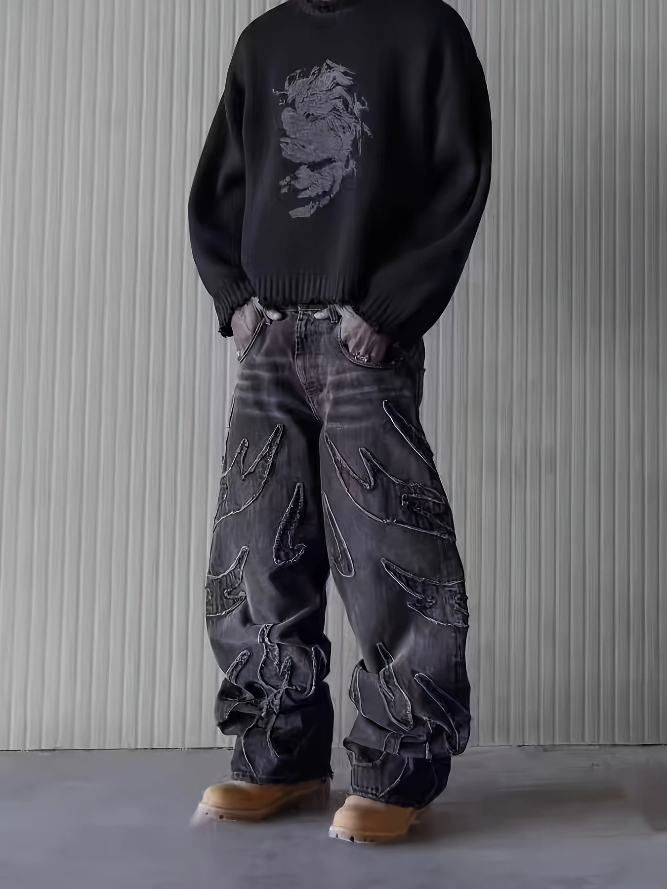 Men'S Vintage Flared Jeans
