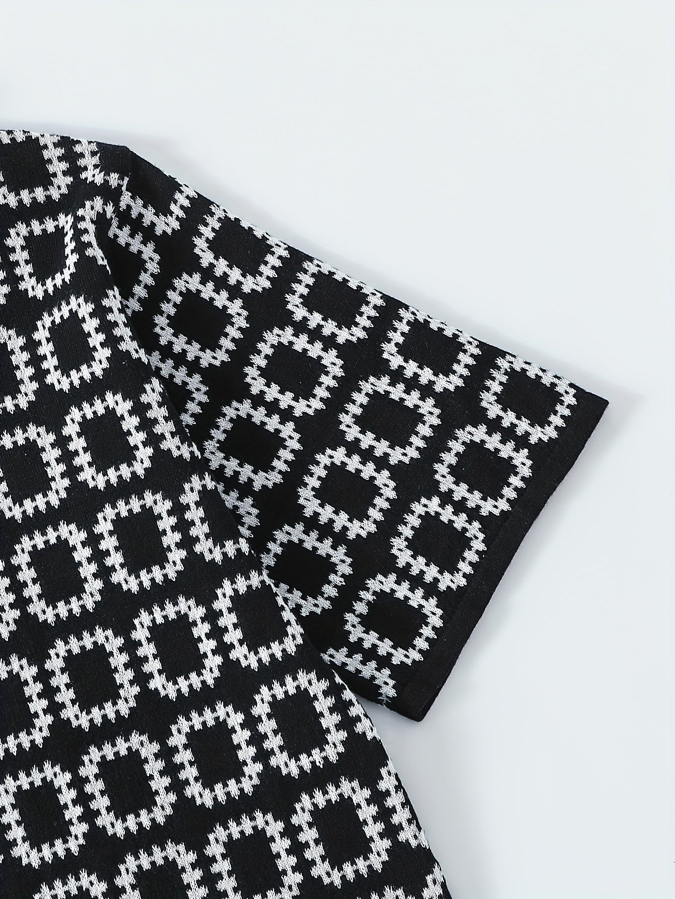 Crochet Knit Shirt