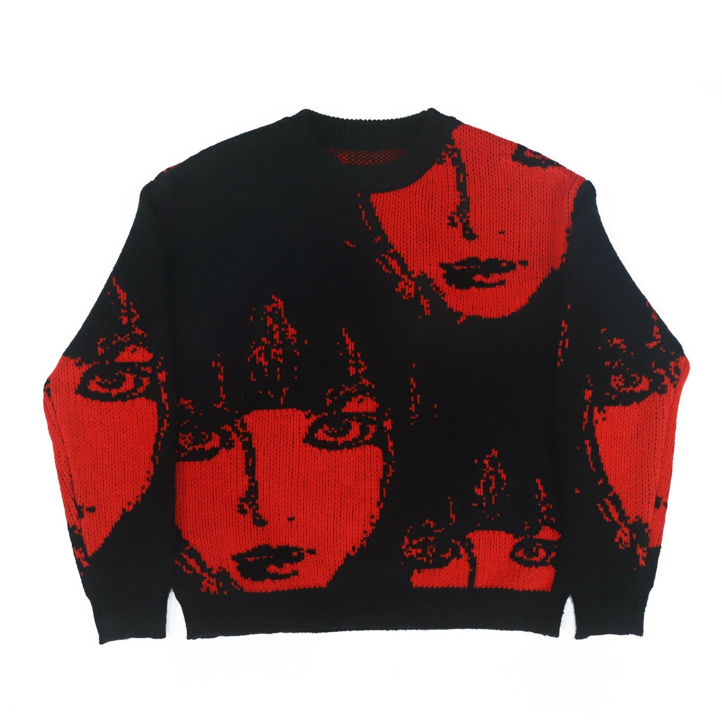 Crew Neck Pullover Sweater