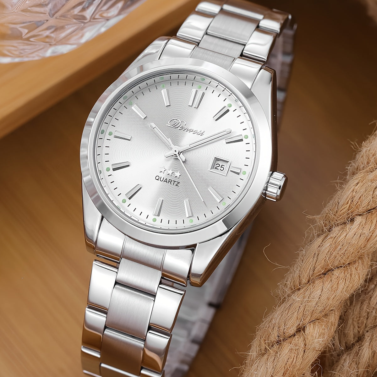 DENVOSI Men'S Classic Quartz Watch