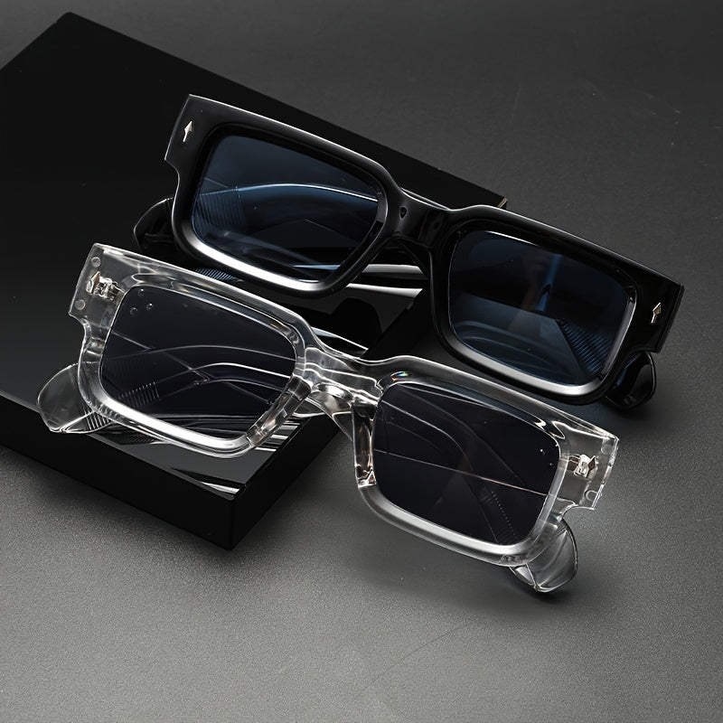 2pcs Men'S Stylish Sunglasses