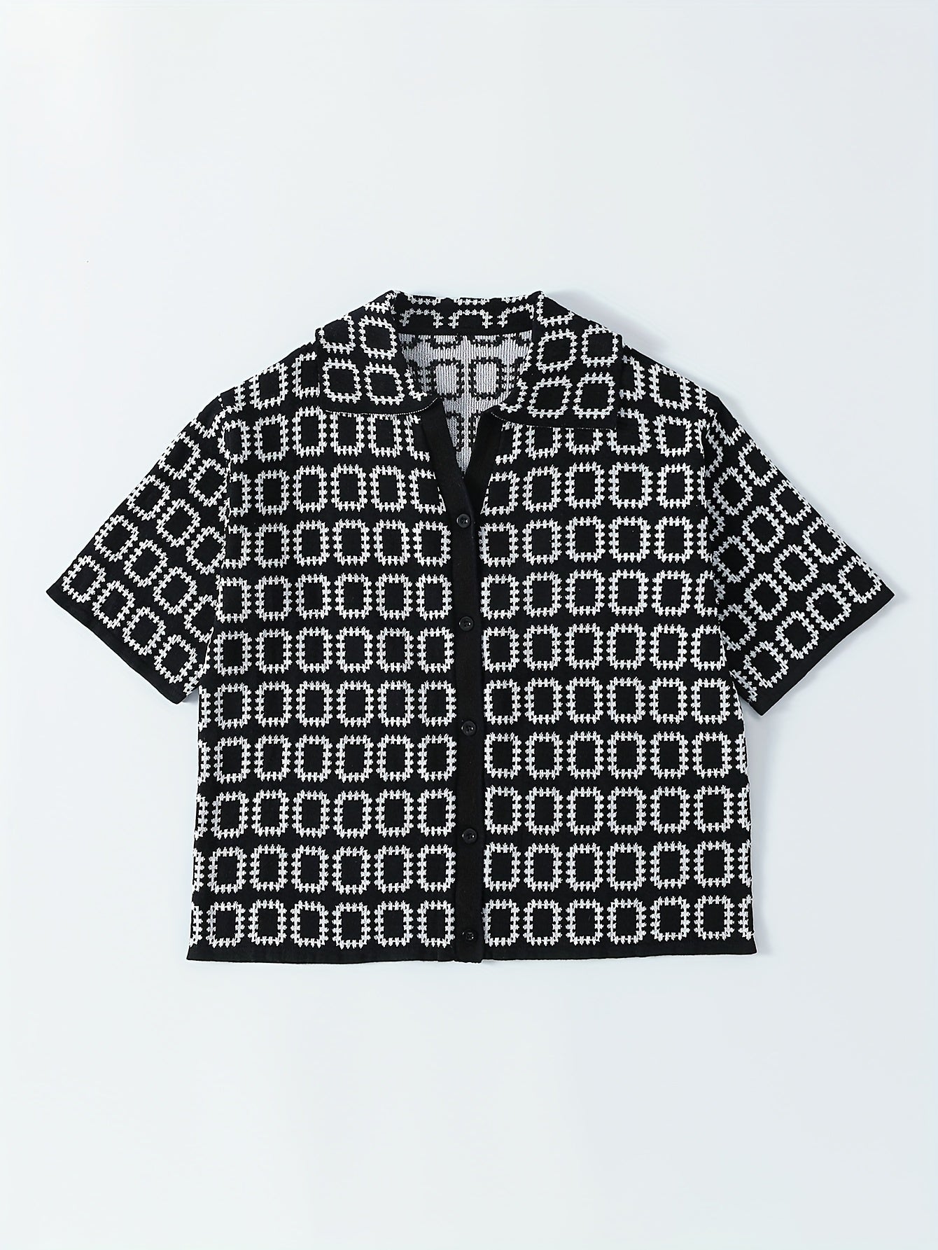 Crochet Knit Shirt