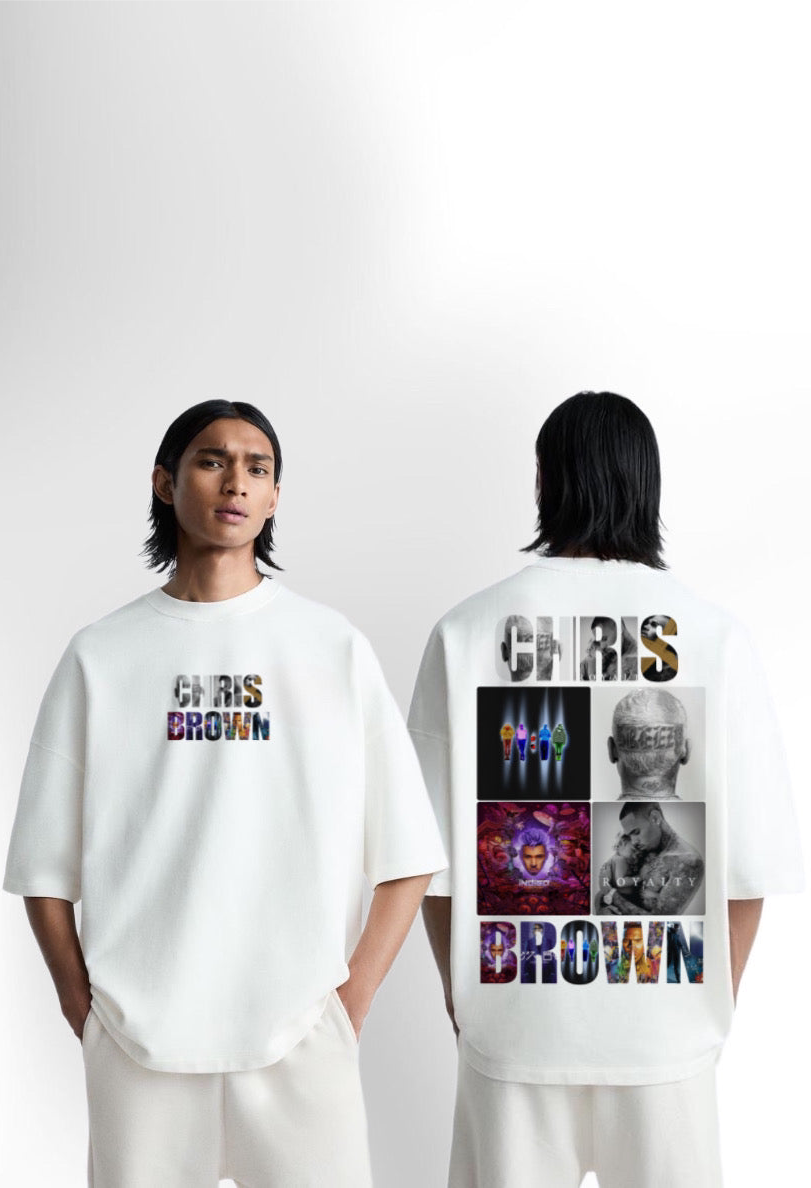 Chris Brown oversized tee