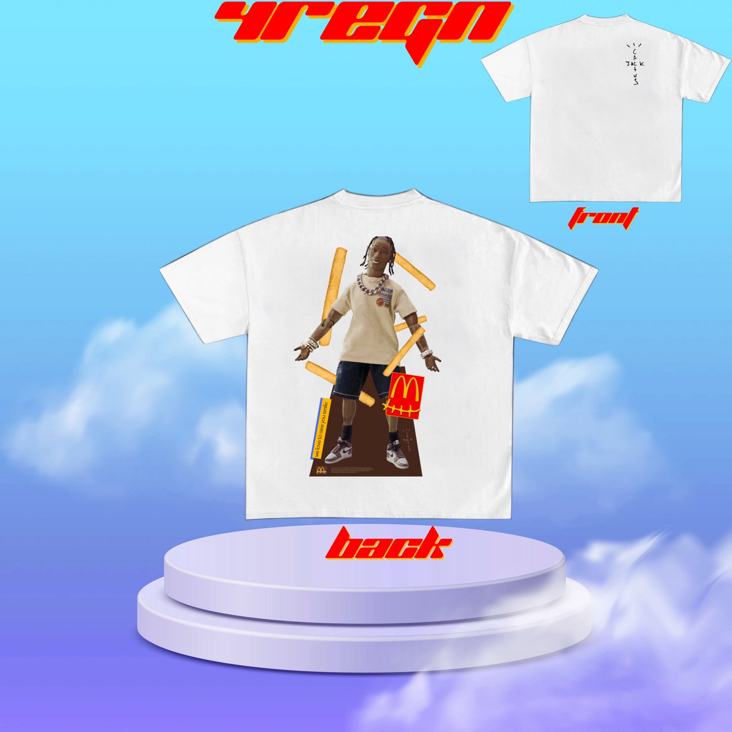 Normal Cut Travis Scott Cactus Jack Tee 4