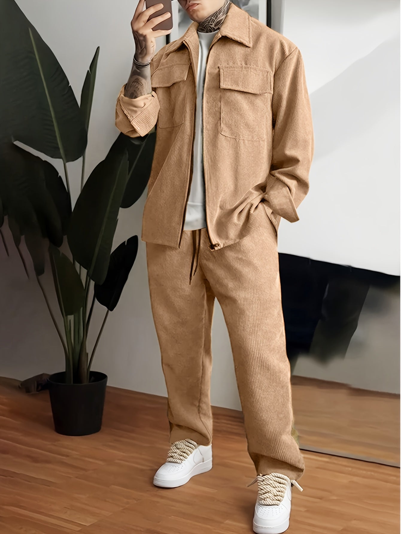 Men's Casual 2 piece Set