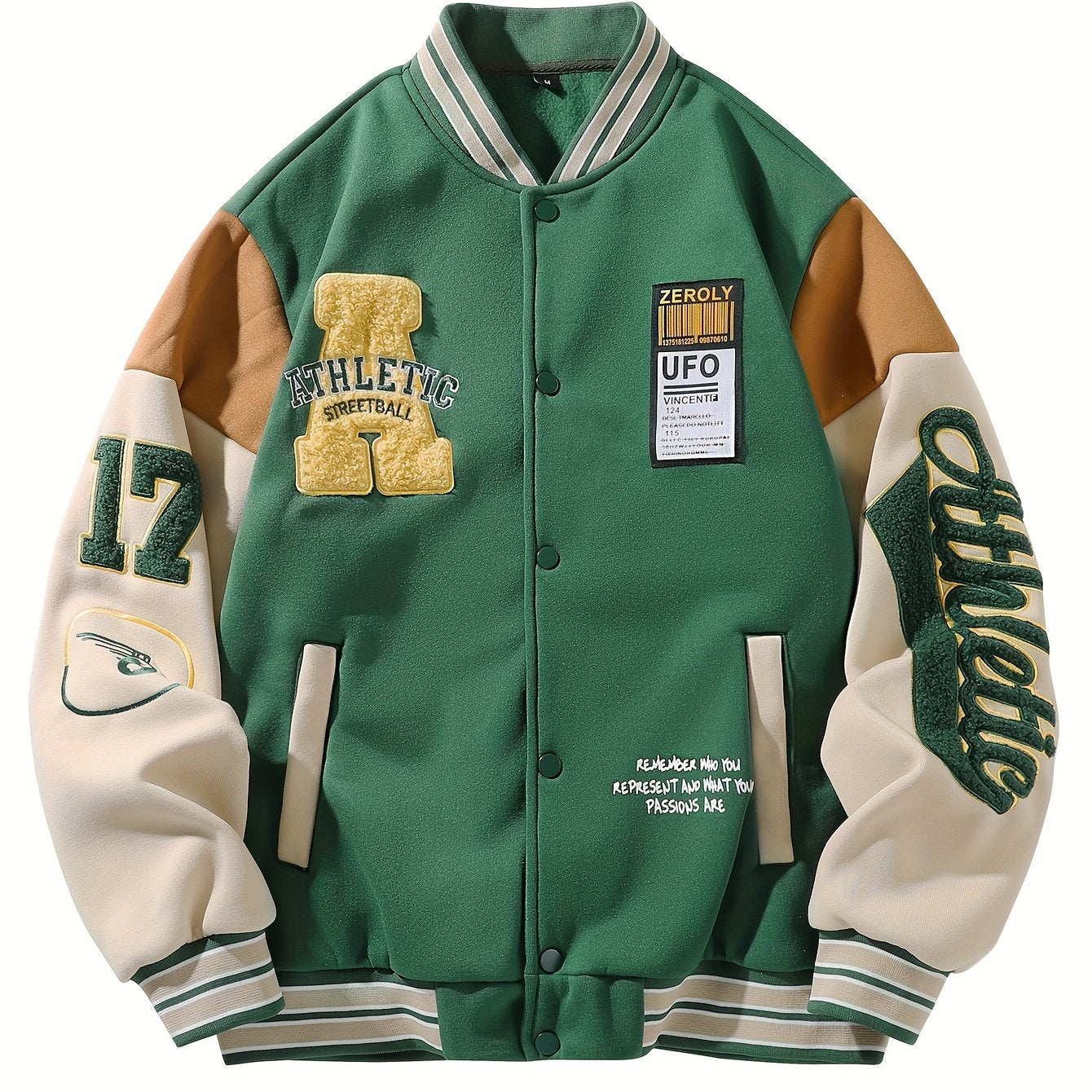 Casual Varsity Jacket