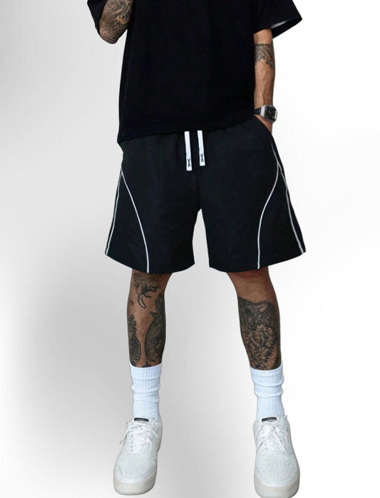 Men's Casual Striped Patterned Beach Shorts