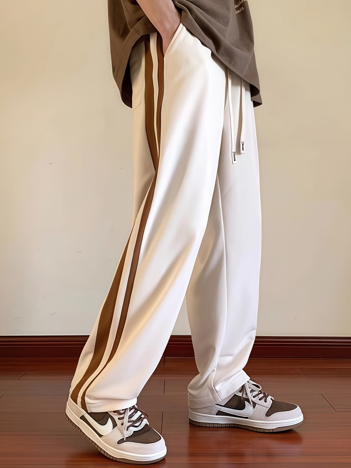 Men's Casual Straight-Leg Pants