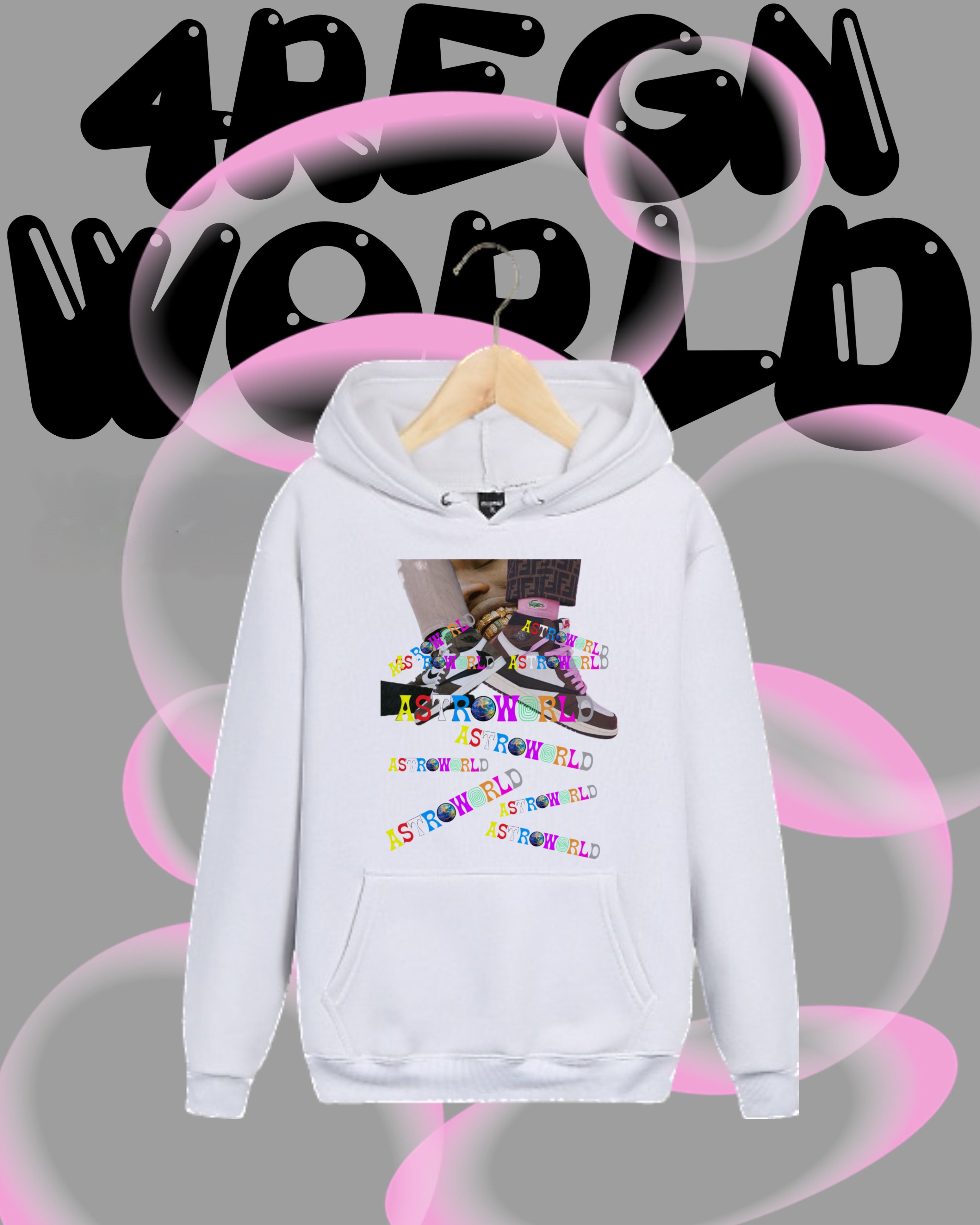 Travis scott 2025 graphic hoodie