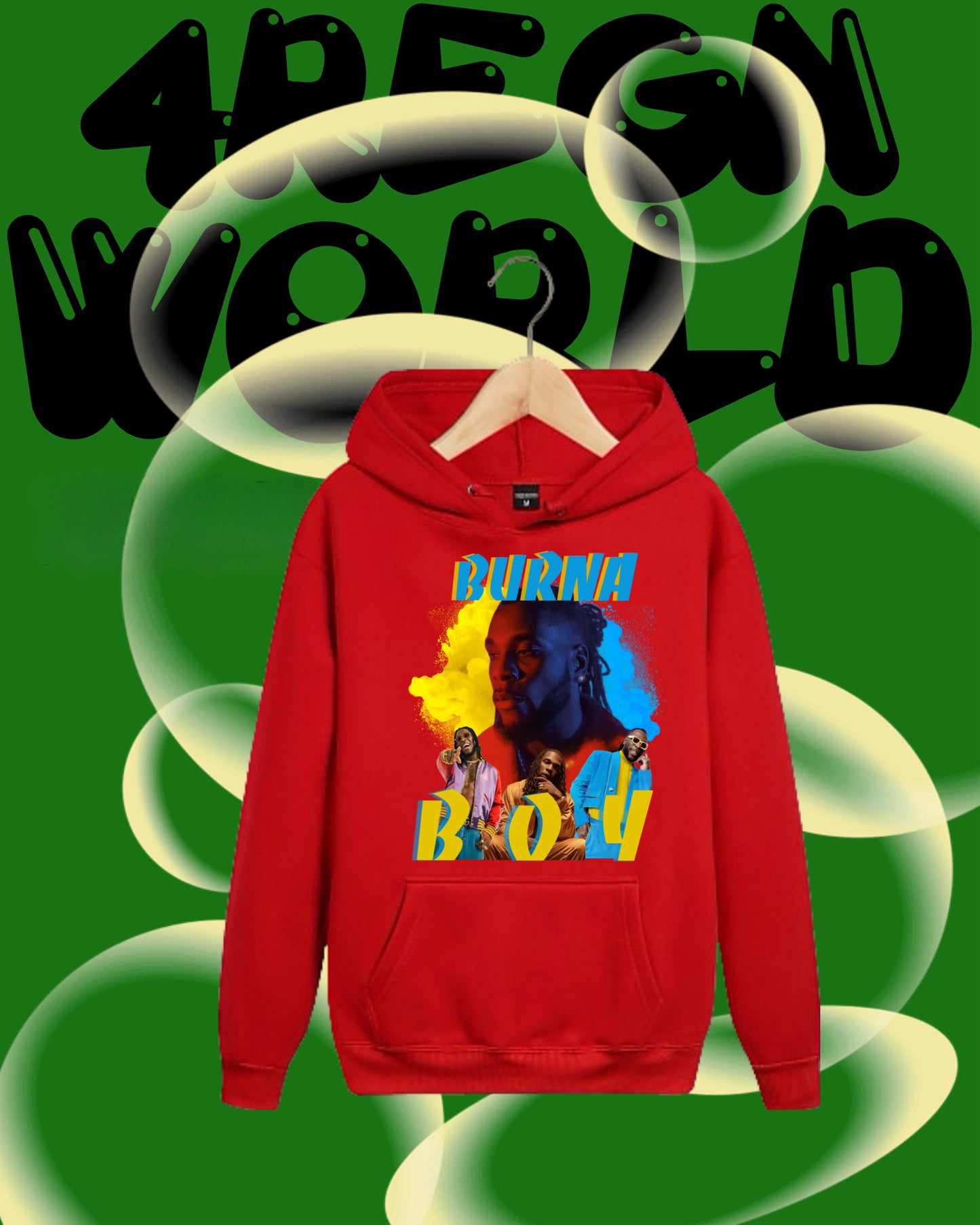 Graphic Hoodie Burna Boy