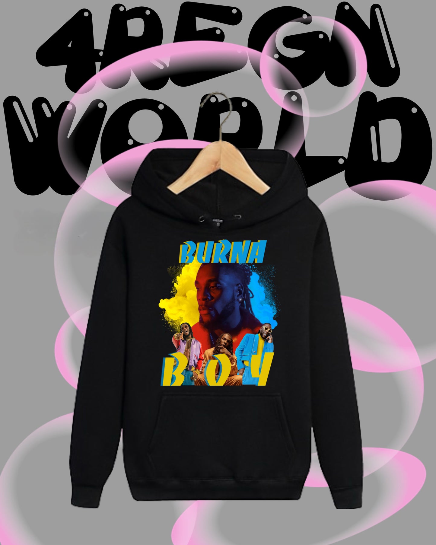 Graphic Hoodie Burna Boy