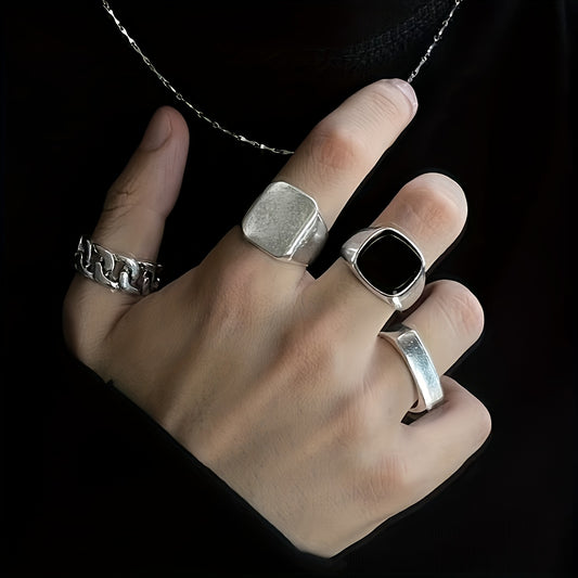 Vintage 4pcs Rings