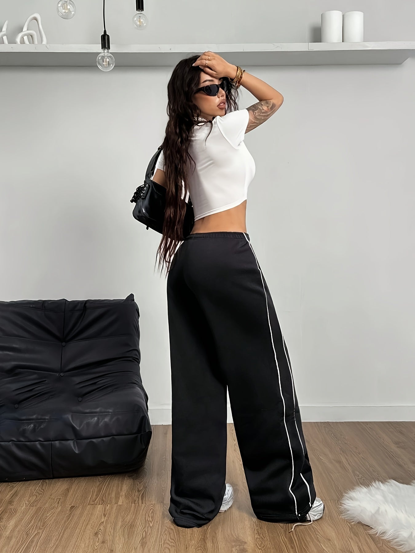 Women's Y2K Summer Wide-Leg Pants