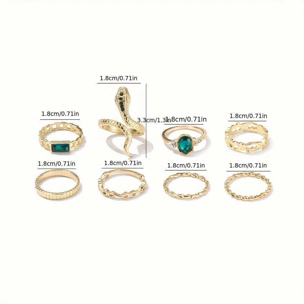 Vintage 8pcs Set