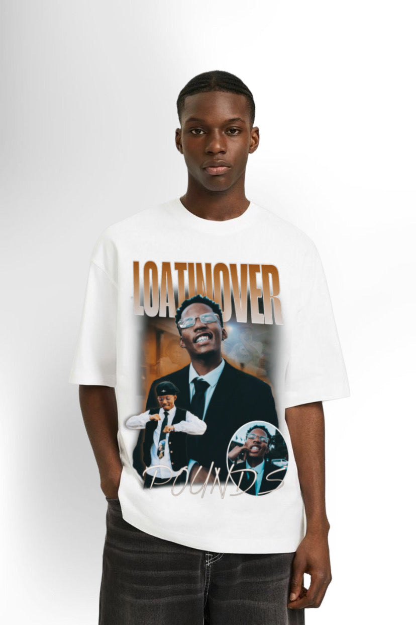 Loatinover Pounds Oversized Tee