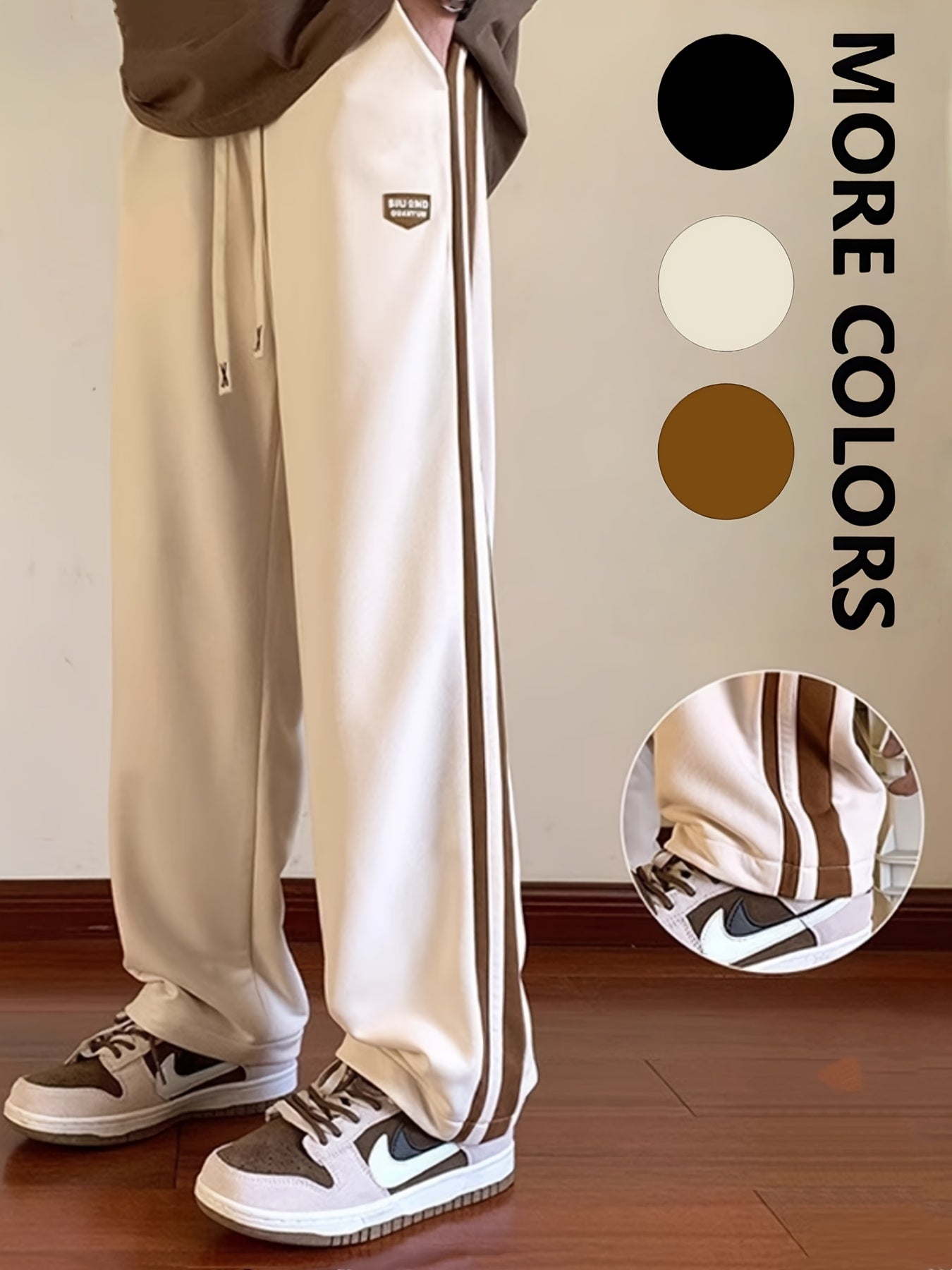 Men's Casual Straight-Leg Pants