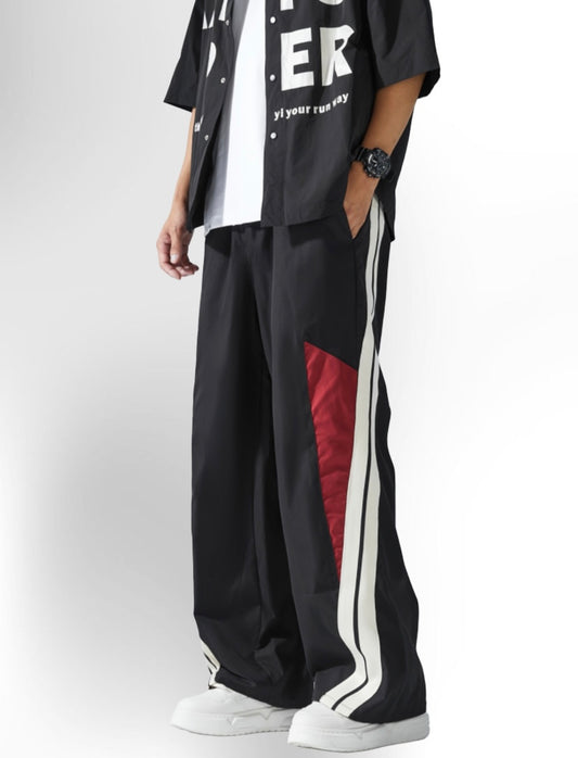 Casual Loose-Fit Straight-Leg Pants