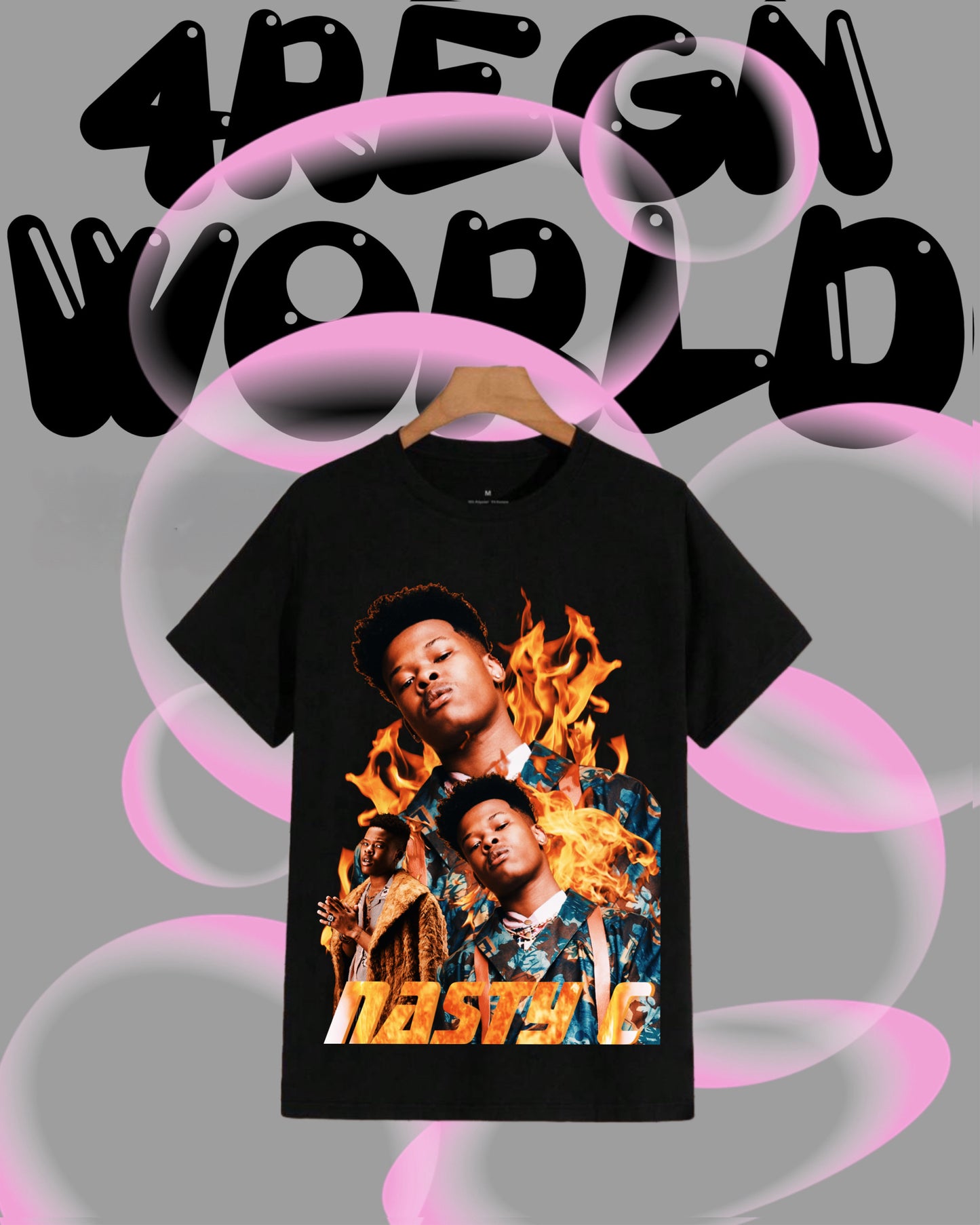 Graphic Tee New Edition Nasty C