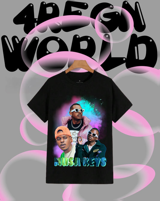 Graphic Tee New Edition Musa Keys