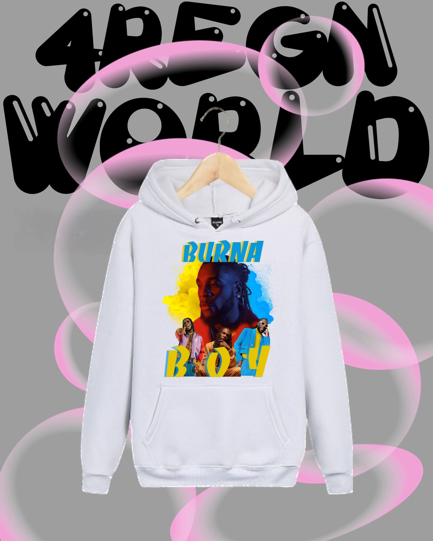 Graphic Hoodie Burna Boy