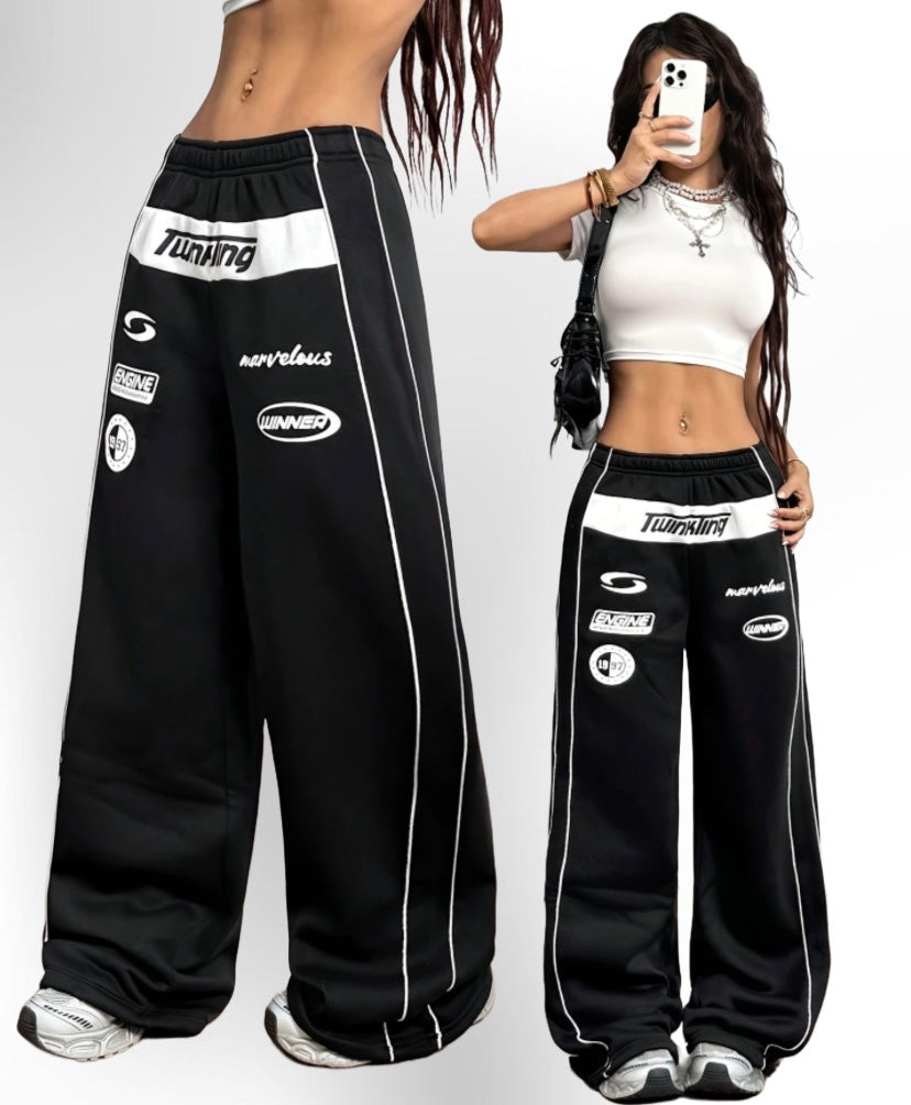 Women's Y2K Summer Wide-Leg Pants
