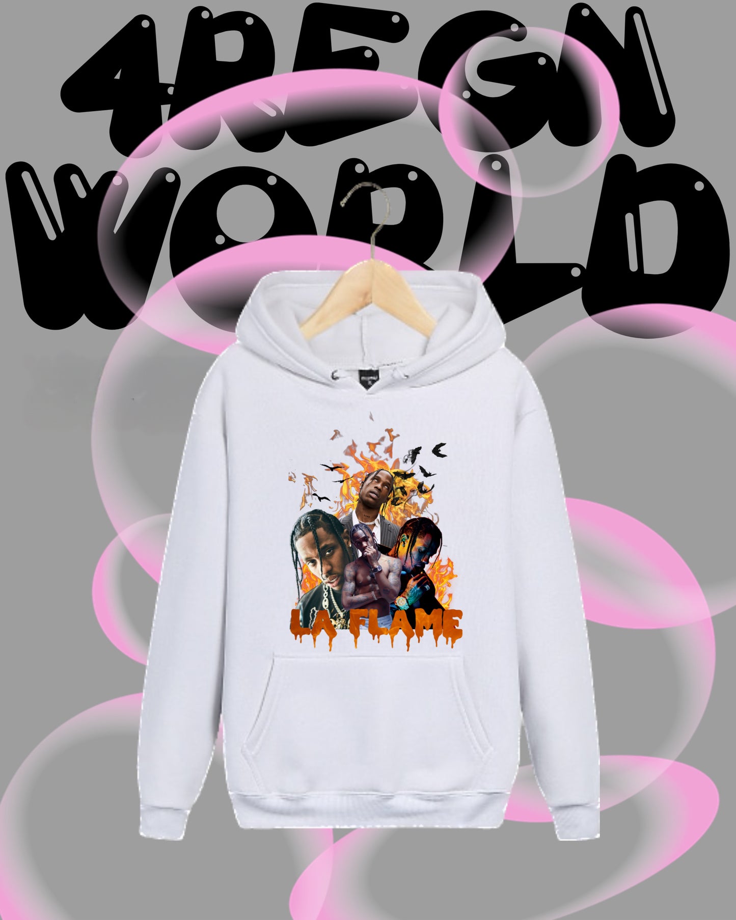 Graphic Hoodie Travis Scott
