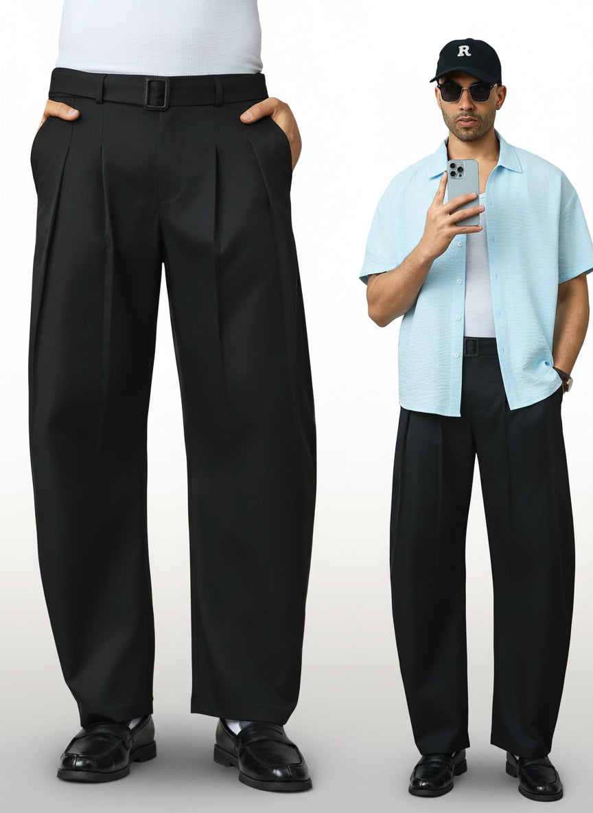 Men's Casual High-Quality Relaxed Fit Trousers
