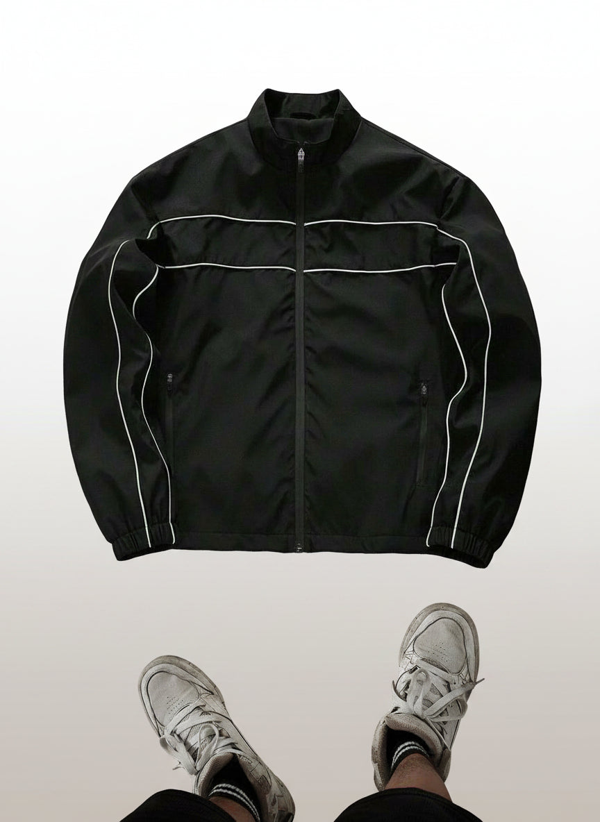 Men's Street Fashion Zip-Up Jacket