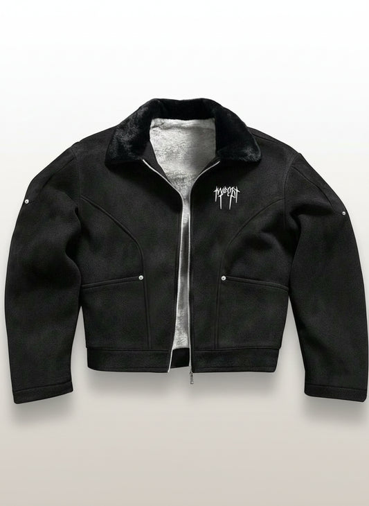 Men's Thermal Lined Turndown Collar Jacket