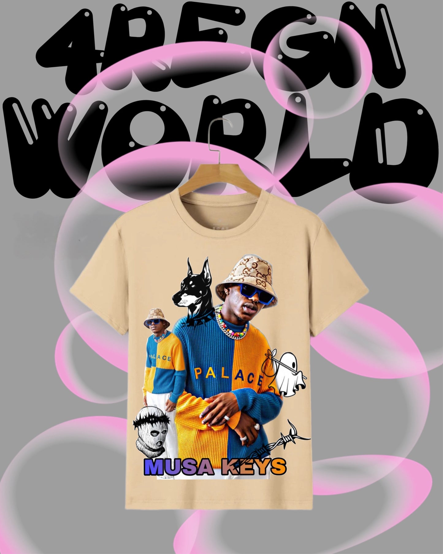 Graphic Tee New Edition Musa Keys