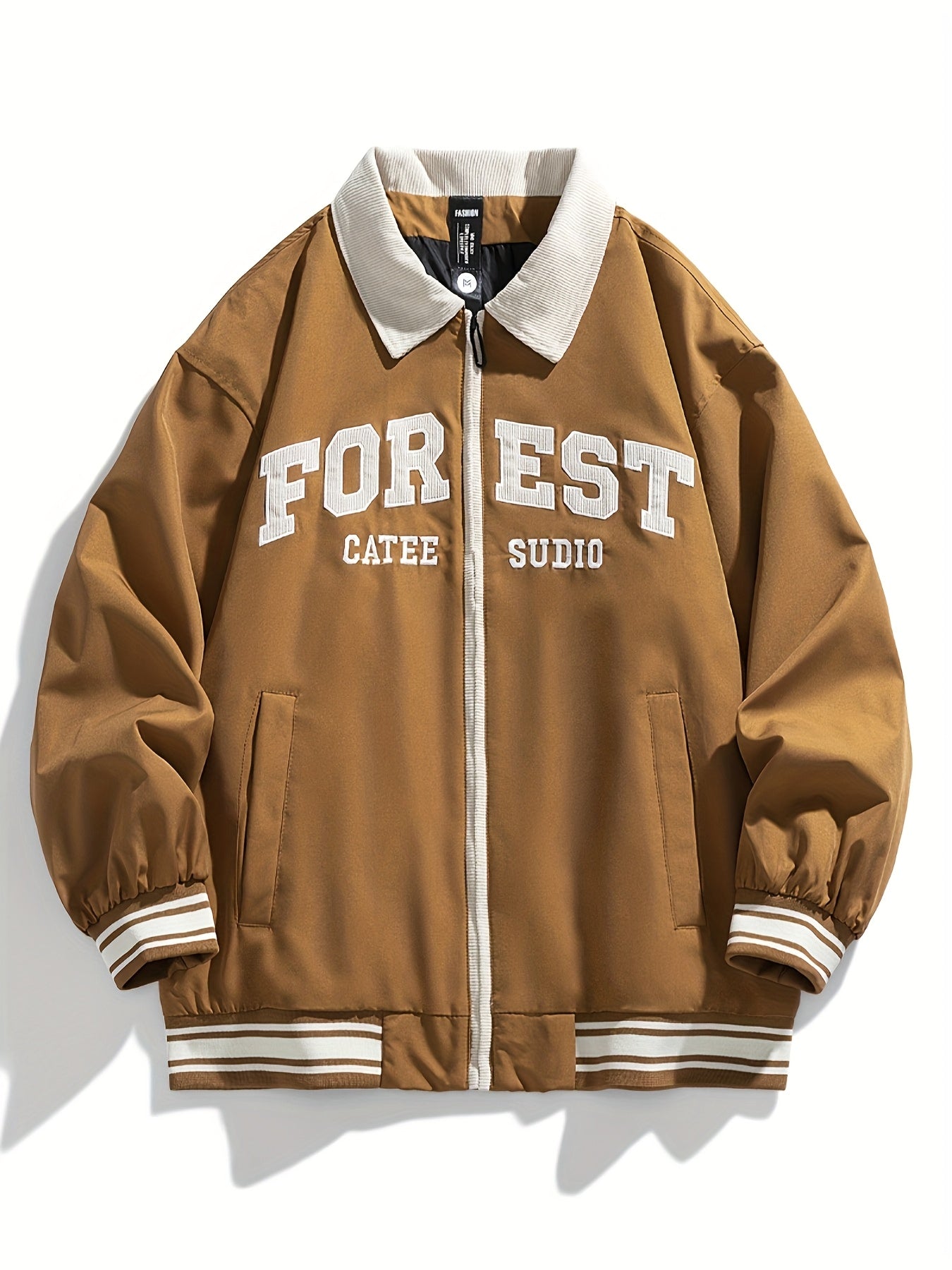 Embroidered Bomber Jacket
