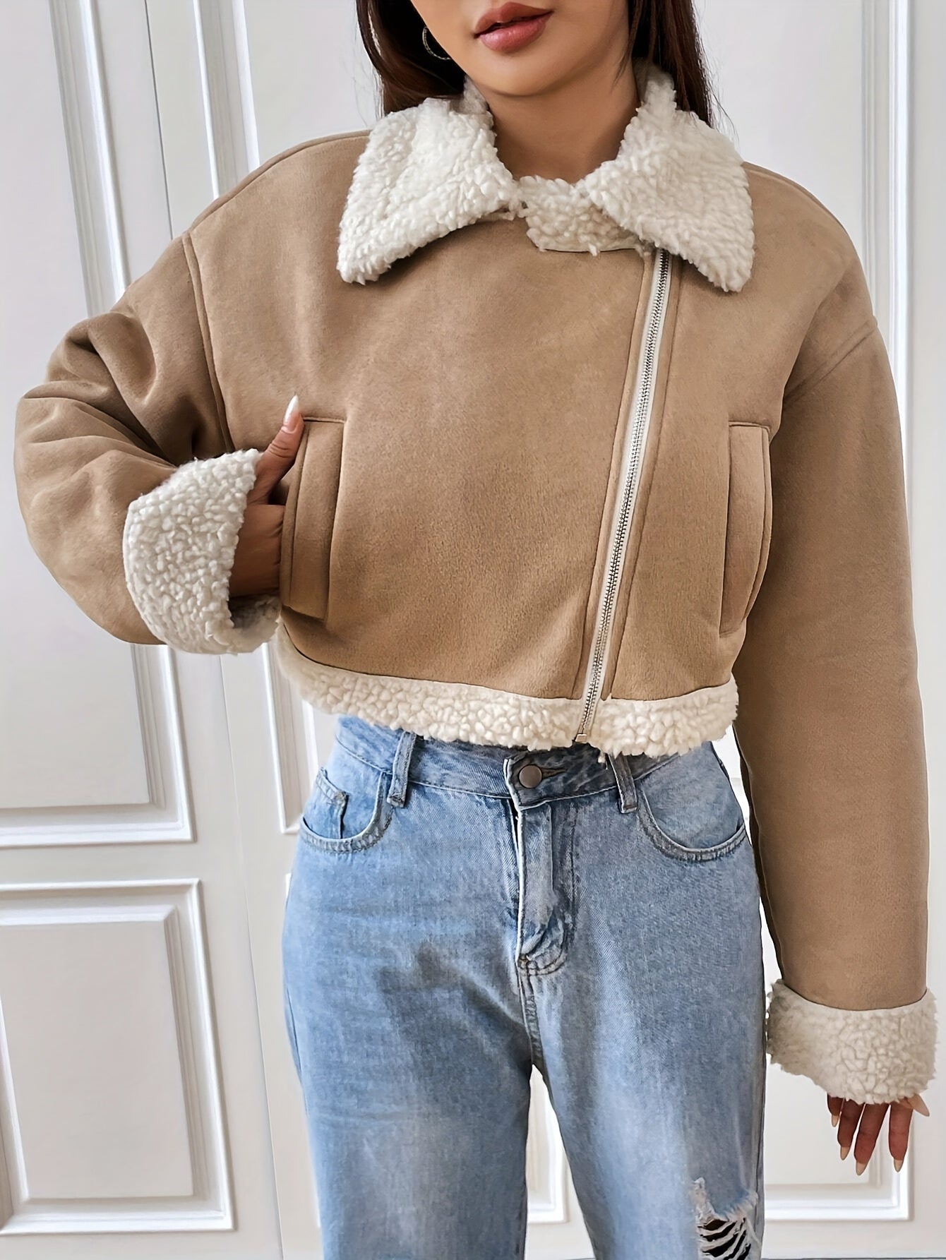 Women'S Faux Fur Jacket