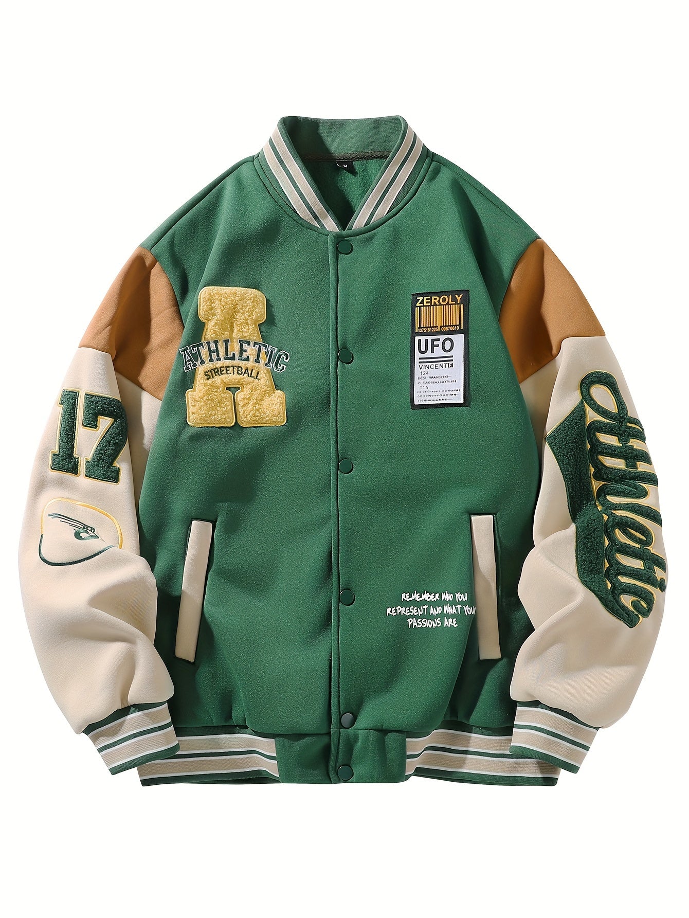 Casual Varsity Jacket