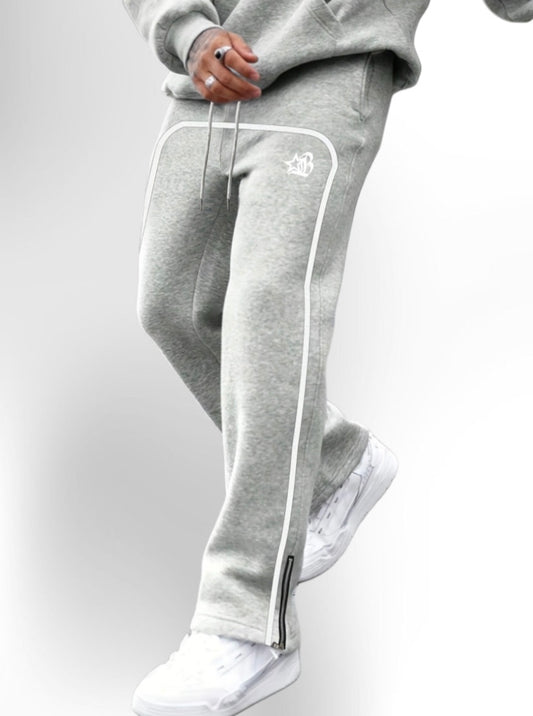Men'S Jogger Pants with White Stripe