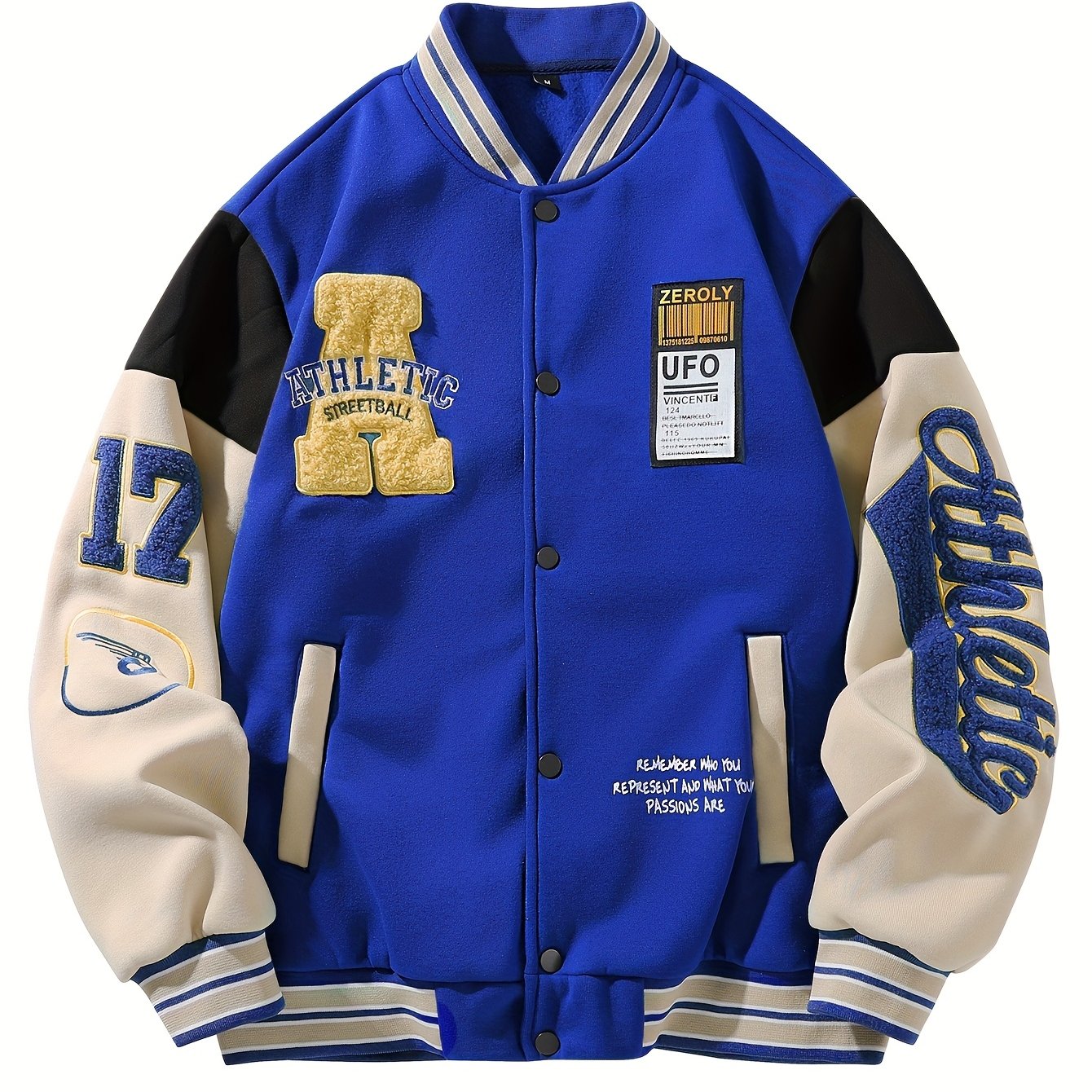 Casual Varsity Jacket