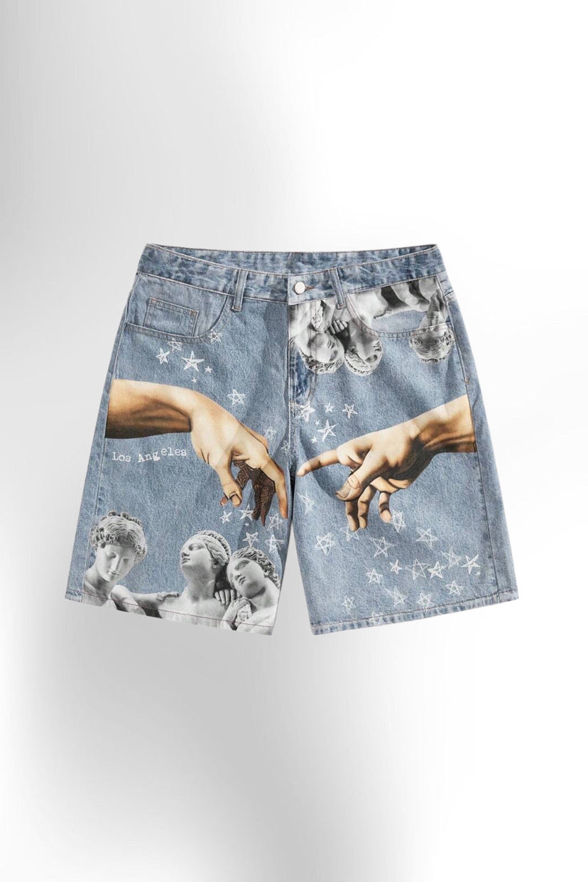 Men's Casual Denim Shorts Jorts