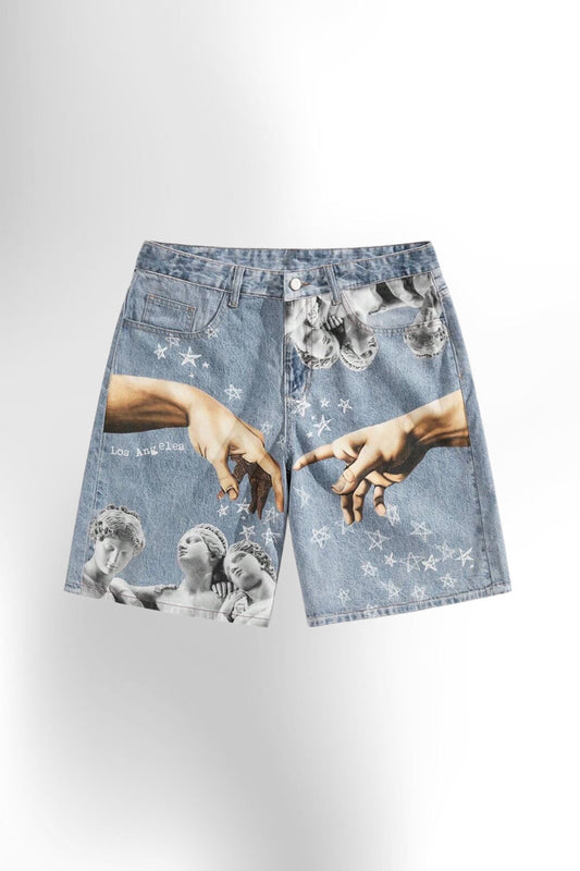 Men's Casual Denim Shorts Jorts
