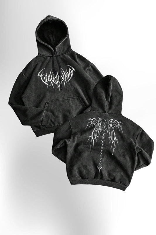 Graphic Black Hoodie