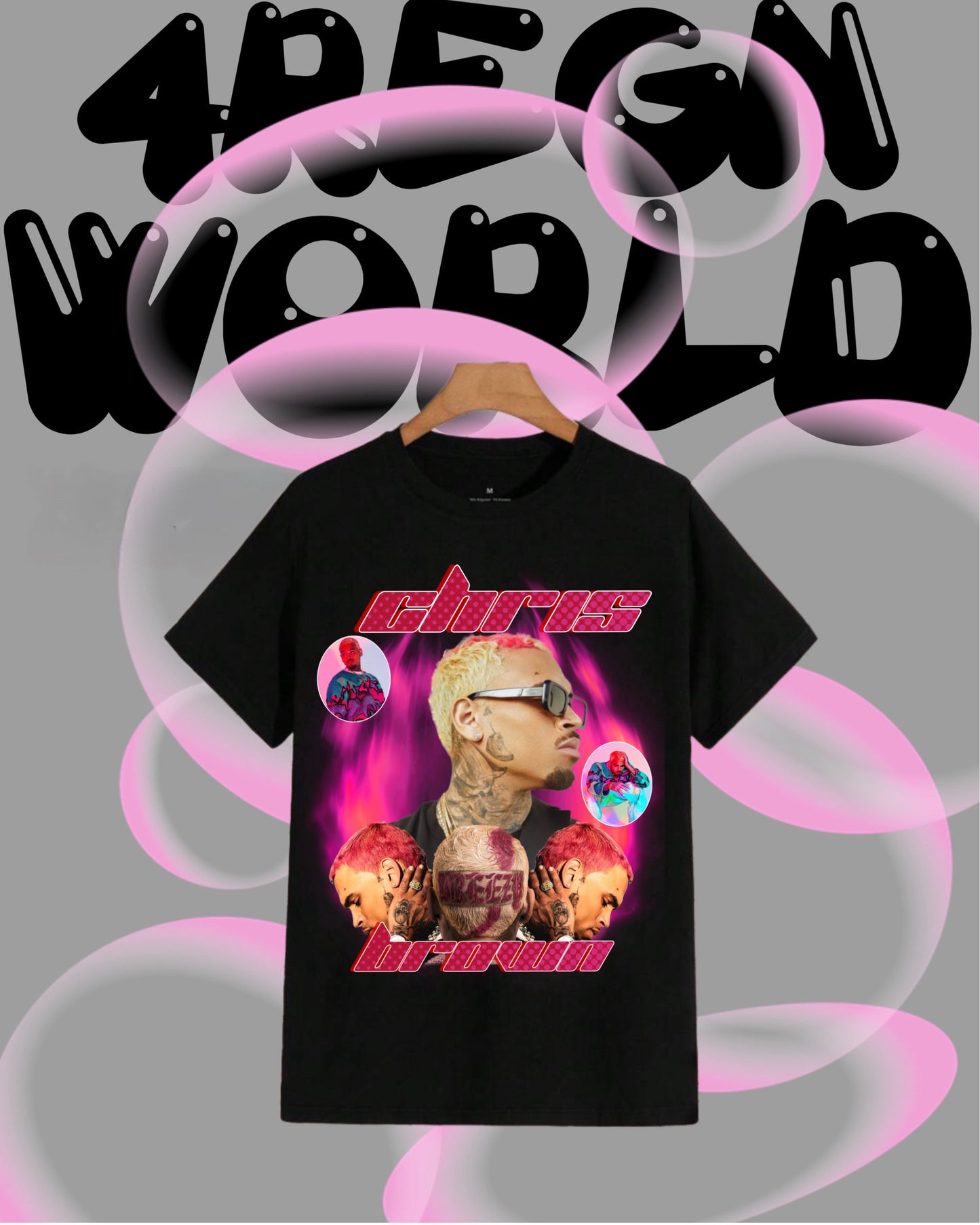 Graphic Tee New Edition Chris Brown