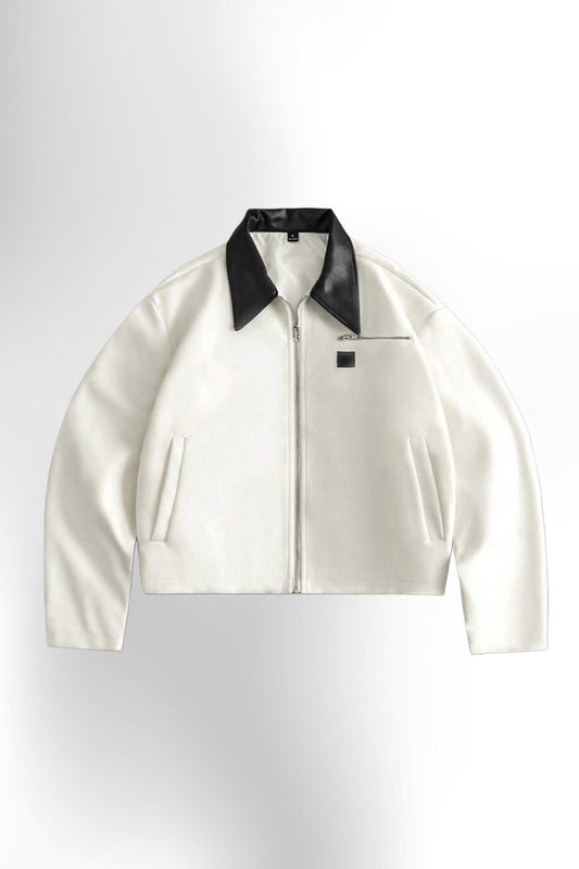 Men's Streetwear Faux Leather Jacket