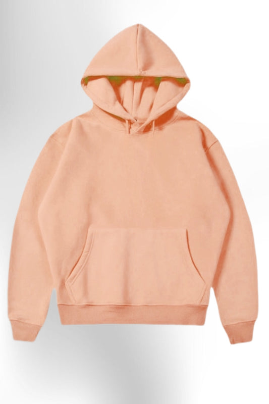 CUSTOM GRAPHIC HOODIE - Peach