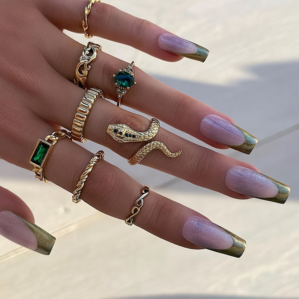 Vintage 8pcs Set
