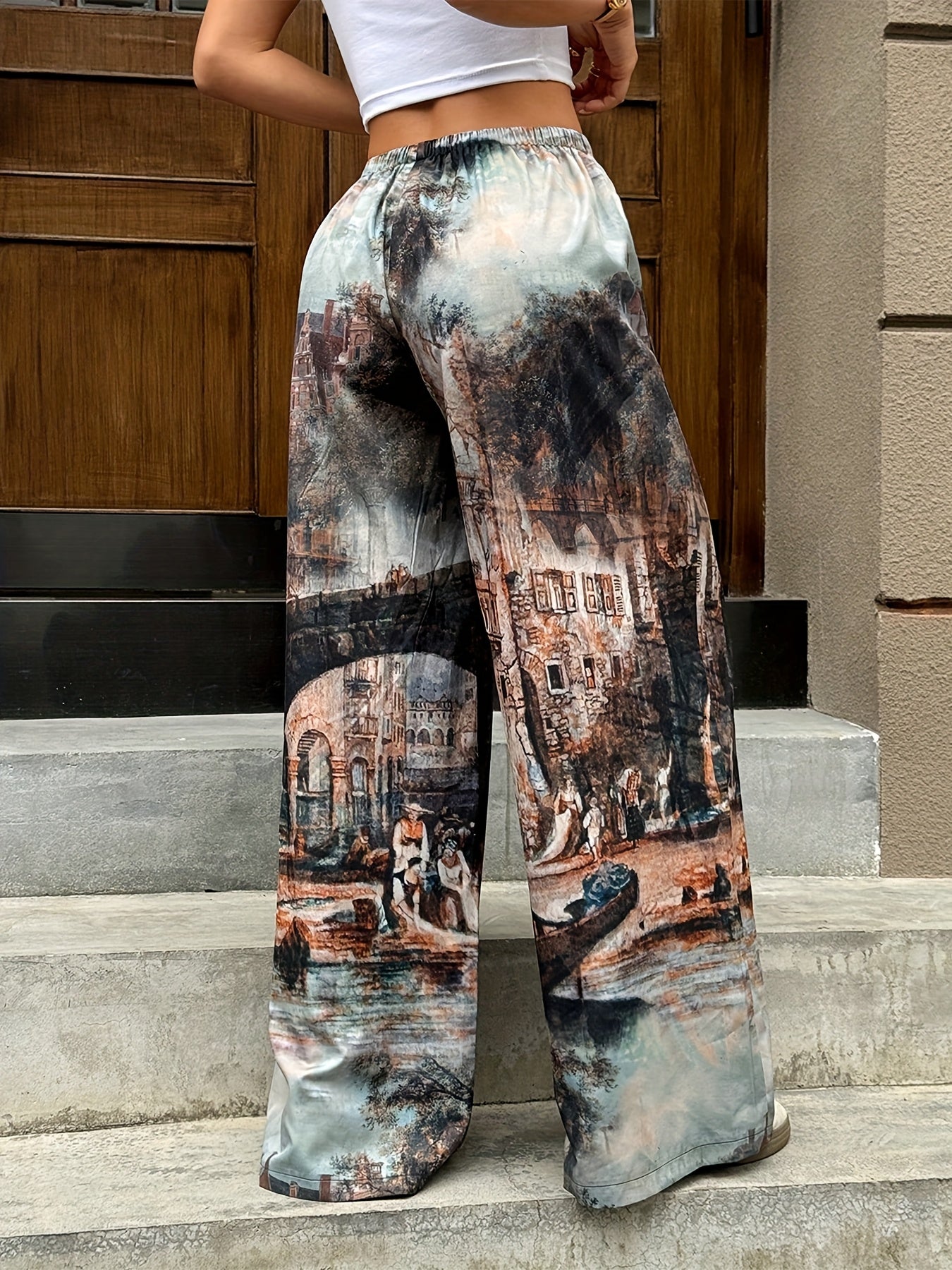 Women's Elegant Wide-Leg Pants