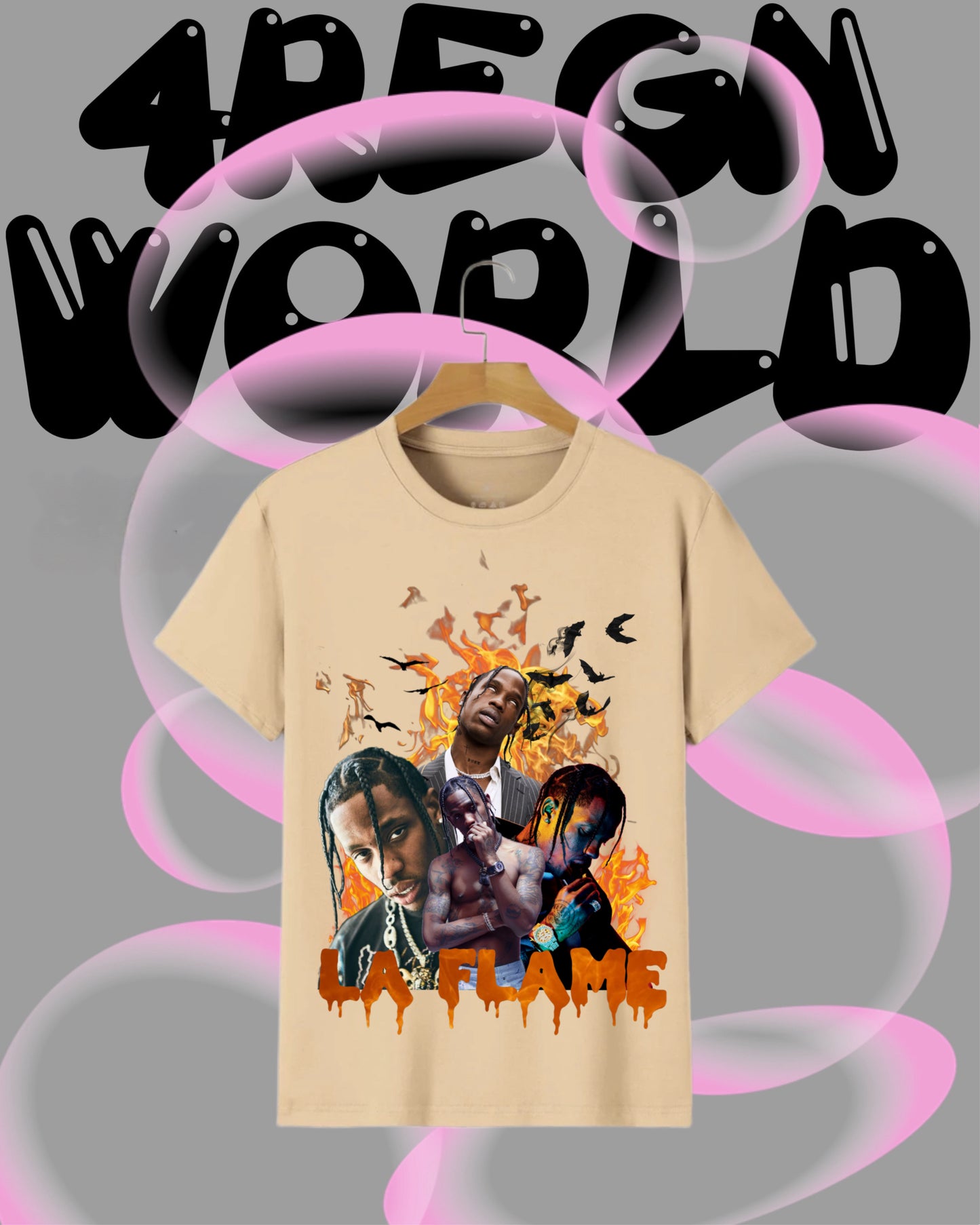 Graphic Tee New Edition Travis Scott