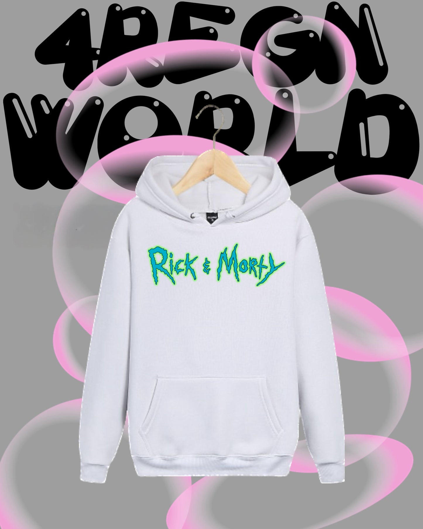 Graphic Hoodie Rick & Morty